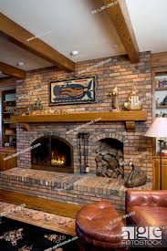 Fireplaces Raised Hearth Brick