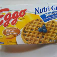 eggo nutri grain blueberry waffles