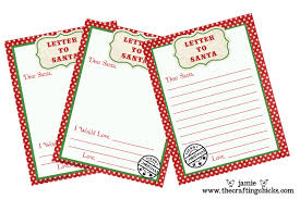 Letter To Santa Free Printable Download