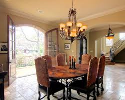 Formal Dining Room With Tile Floors