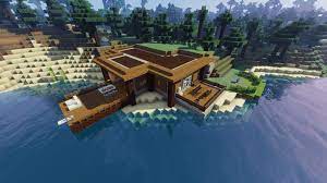 Minecraft Beach House 14 Creative