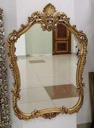 Ornate Antique Gold Wall Mirror Wall