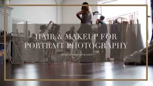 hair makeup for portrait photography