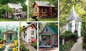 15 Whimsical Charming Gardens Shed Designs