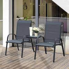 Outsunny Metal Patio Conservation Set