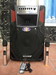 Loa kéo bluetooth karaok công suất lớn Ronamx chính hãng 4 tấc - Loa kéo  giá sỉ - Loa karaoke bluetooth chính hãng