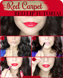 red carpet worthy red lipstick tutorial