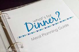 meal planning menus free free printable flexible meal planning guide unoriginal mom
