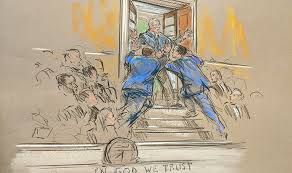 The article of impeachment charged mr trump with incitement of insurrection. 9 A Sketch Of The Protester Who Disrupted The Trial