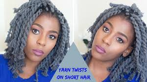 With time going on, various kinds of hair braiding ways and styling techniques appear. How To Yarn Twists On Short Natural Hair Affordable Protective Styling Miriam Maulana Youtube