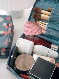 makeup brush holder dust cover with