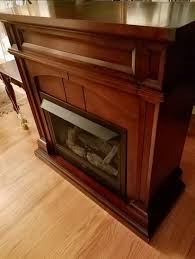 ventless gas fireplace used as gas