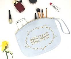 10 makeup bags for your bridesmaids