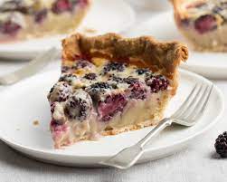 blackberry custard pie redpath sugar