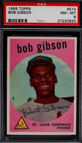 1950 callahan hall of fame baseball cards (157) Bob Gibson Baseball Card Value Best Cards And Investment Outlook