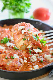easy fish in tomato sauce laughing