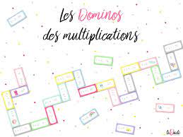 Dominos des tables de multiplication | tiDudi