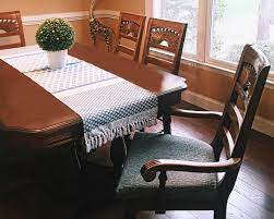 diy reupholster your dining room
