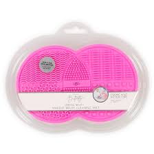 silicone makeup brush cleaning mat w