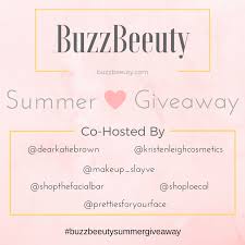 buzz beeuty summer makeup giveaway