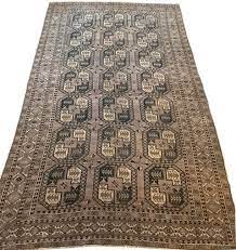 mongolian rug 1950s 12 9 x 8