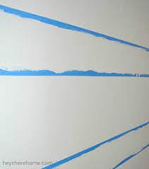 How To Paint Stripes On A Wall Without