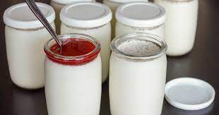 yaourt maison et de lait de soja