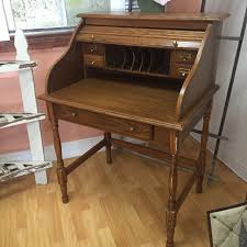 Chelsea home marlin roll top desk. Vintage Roll Top Secretary Desk The Roll Up Does Depop
