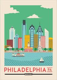 Philadelphia Print Philadelphia Poster