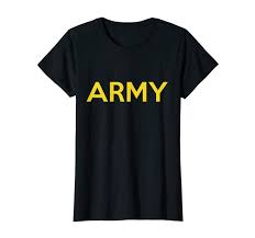 Amazon Com Apfu Army Physical Fitness Uniform Shirt Clothing