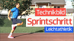 sprinttechnik 100m sprint