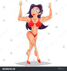 16,319 Muscle Woman Cartoon Images, Stock Photos & Vectors | Shutterstock