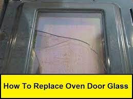 how to replace oven door glass door