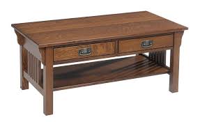 Mission Solid Wood Coffee Table From