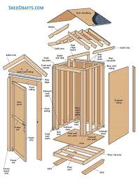 4 4 Diy Small Garden Tool Shed Plans