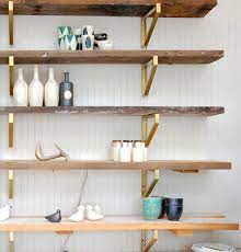 Reclaimed Wood Shelves Diy Furniture