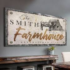 Farmhouse Wall Decor Cow Print Canvas