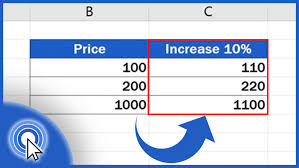 Calculate Percentage Increase In Excel