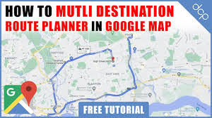 route planner in google maps