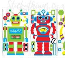 Build Your Own Robot Wall Stickers