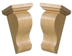 shaker style fireplace shelf brackets