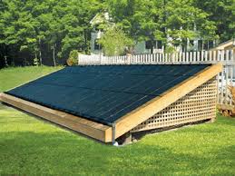 You're going to need wood to build a frame, an irrigation hose, a transparent hard plastic cover, and a pool pump. Home Enersol Heating Pools Since 1979 The Best Pool Heating Solution