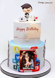 graphic designer birthday cake with