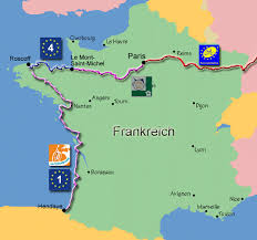Frankreich karte | home review. Radtouren Frankreich Ubersicht Mit Allen Radwegen Im Touren Wegweiser