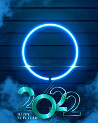 happy new year 2022 photo editing