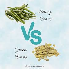 string beans vs green beans and the
