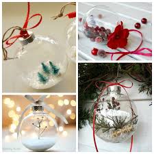 clear ornaments