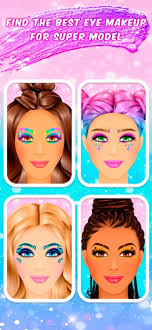 eye makeup beauty game on the app