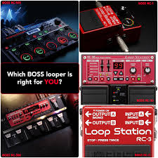 Which Boss Looper Is Right For You Roland Canada