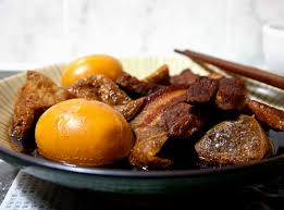 aromatic soy braised pork belly